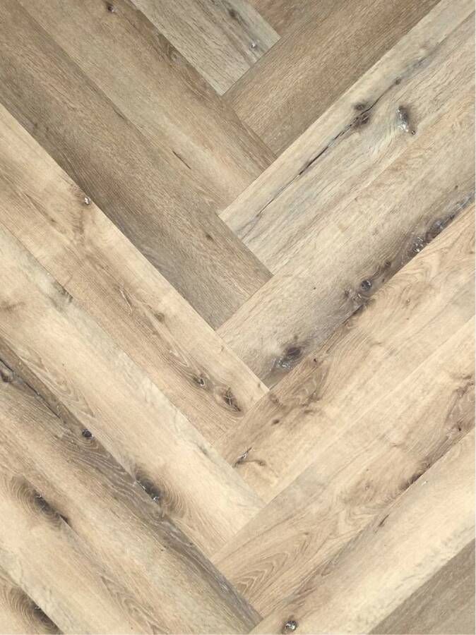 Eko Floors Plak PVC EKO Herringbone collection 12 2 x 61 x 0 25 cm Visgraat Colorado