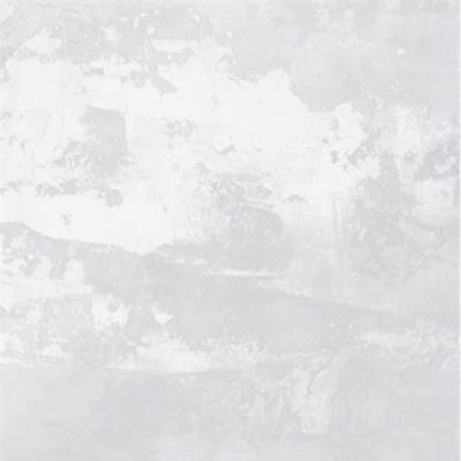 Energieker Vloer- en Wandtegel City Plaster 120x120 cm Mat White