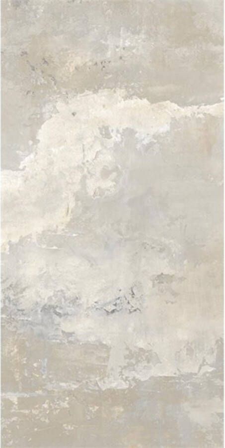 Energieker Vloer- en Wandtegel City Plaster 60x120 cm Glanzend Beige