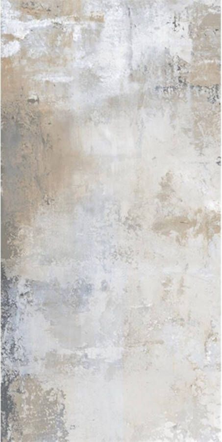 Energieker Vloer- en Wandtegel City Plaster 60x120 cm Glanzend Grey