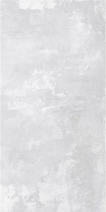 Energieker Vloer- en Wandtegel City Plaster 60x120 cm Glanzend White