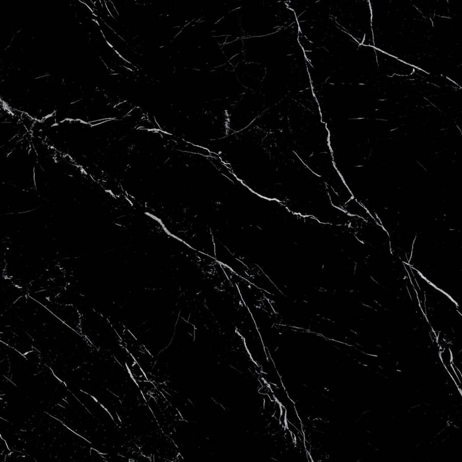 Energieker Vloertegel Ekxtreme Levigato Marquina Black Glans Zwart 60x60 cm