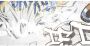 Energieker Wandtegels City Plaster Graffiti 60x120 cm Mat White - Thumbnail 2