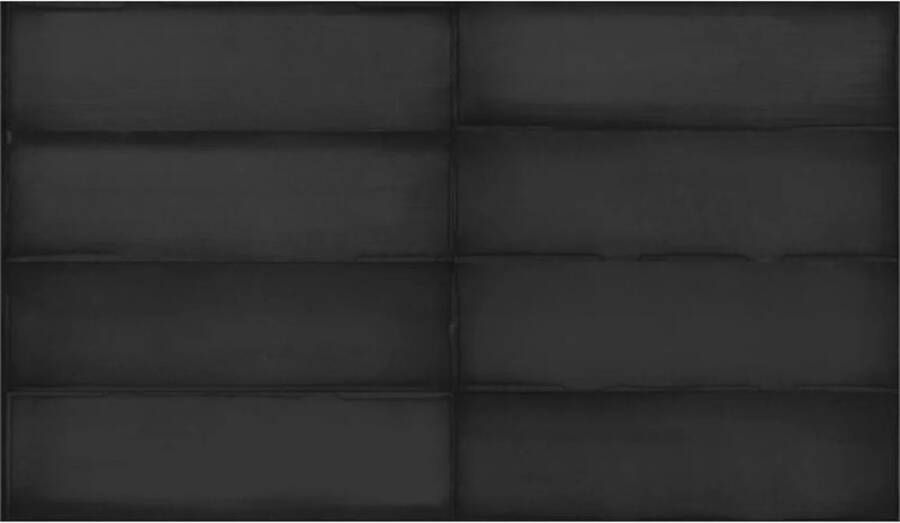 Estudio Wandtegel Ghent Dark Charcoal Matt 6.9x24 cm