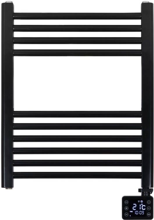 Eurom Sani-Towel elektrische handdoekradiator 60x50cm 400watt WiFi mat zwart 352580