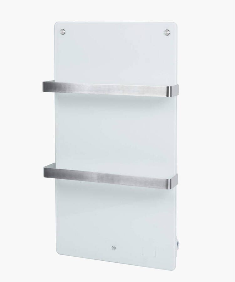 Eurom Sani 400 Comfort Infraroodpaneel badkamer 83.5x48.1cm Wifi 400watt Glas Wit 350067