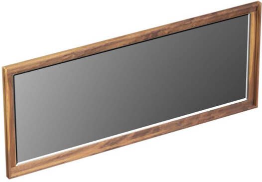 Forzalaqua Reno 2.0 spiegel 100x80cm Rechthoek zonder verlichting met frame Massief Eiken Pure Walnut 8070620