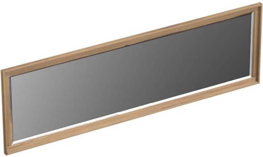 Forzalaqua Reno 2.0 spiegel 160x50cm Rechthoek zonder verlichting met frame Massief Eiken Oyster 8071165