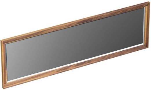 Forzalaqua Reno 2.0 spiegel 160x50cm Rechthoek zonder verlichting met frame Massief Eiken Pure Walnut 8070595