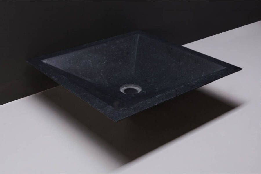 Forzalaqua Waskom Milano Graniet Gezoet 45x45x12 cm