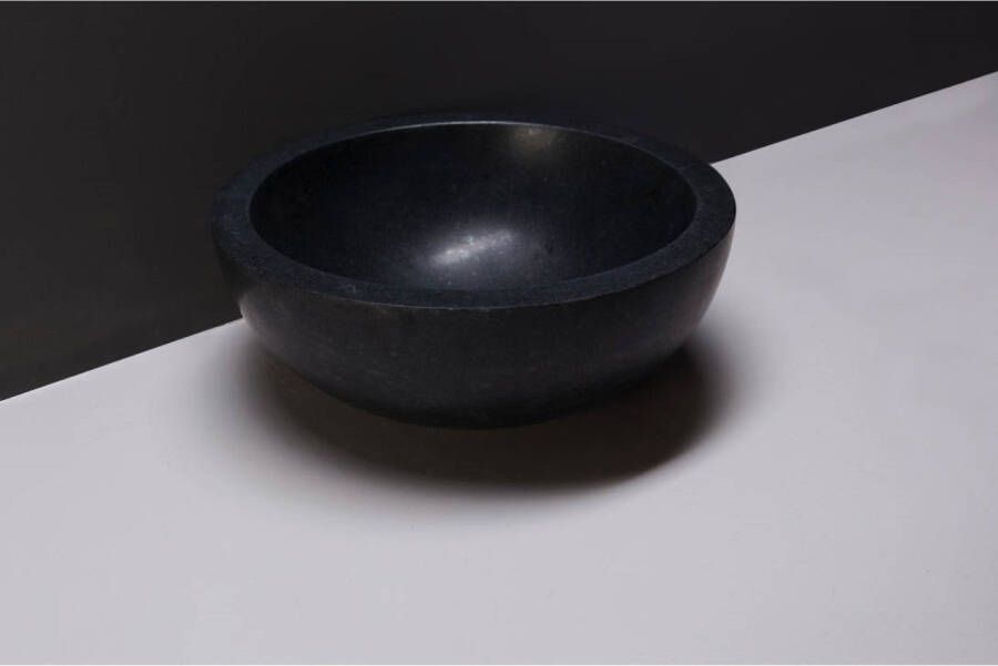 Forzalaqua Waskom Roma Graniet Gezoet 40x15 cm