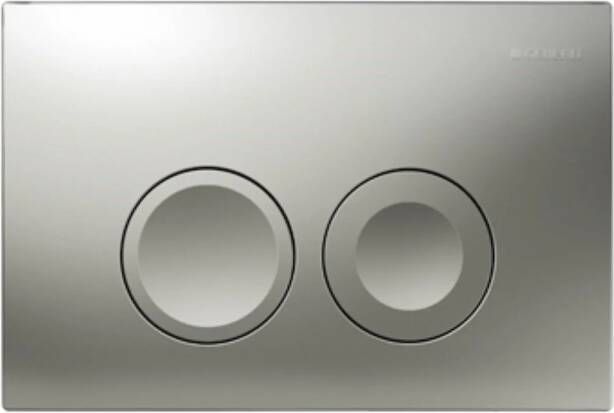 Geberit Bedieningsplaat Delta 25 by Frontbediening Mat Grijs