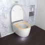 Geberit AquaClean Tuma compleet toiletsysteem wandcloset met bidetfunctie inlcusief zitting zwart glas - Thumbnail 2