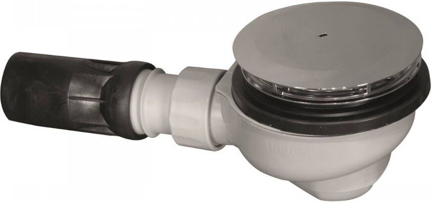 Geberit Douchebakafvoer Uniflex Extra Plat 90 mm Chroom