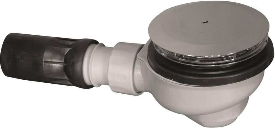 Geberit Douchebakafvoer Uniflex Extra Plat 90 mm Chroom