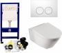 Boss & Wessing Geberit UP100 Toiletset Compleet | Inbouwreservoir | BWS Metro | Set42 met drukplaat - Thumbnail 2