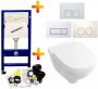 VILLEROY&BOCH Villeroy&amp Boch O.novo Combipack met standaard wandcloset closetzitting met deksel en soft close en Quick Release. Kleur wit. - Thumbnail 5
