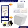 Best Design Geberit UP100 Toiletset set26 Schnell met Delta drukplaat - Thumbnail 2