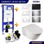 Geberit Up320 Toiletset 04 Aqua Splash Metro Met Bril En Drukplaat - Thumbnail 2