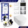 Geberit Up320 Toiletset 32 Villeroy & Boch Subway 2.0 Direct flush Met Bril En Drukplaat - Thumbnail 2