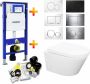 Wiesbaden Geberit UP320 Toiletset set24 Vesta Rimless 52 cm met Sigma drukplaat - Thumbnail 2