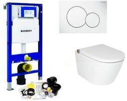 Geberit UP320 Toiletset Set59 Douche WC RapoWash met Sigma Drukplaat