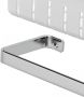 GEESA Frame Douchekorf met witte inzet rechthoekig messing 1x etage 75 x 210 x 108mm (HxBxD) - Thumbnail 3