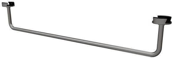Geesa Leev handdoekrek 40cm RVS geborsteld 91820705