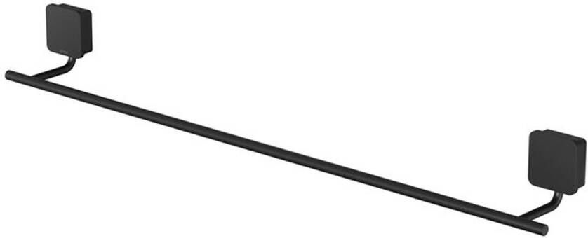 Geesa Handdoekrek Topaz 60 cm Minimalistisch Mat Zwart