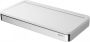 GEESA Frame planchet met witte inzet plat staf verchroomd messing 210 x 25 x 108mm (LxHxD) 91880402 - Thumbnail 3