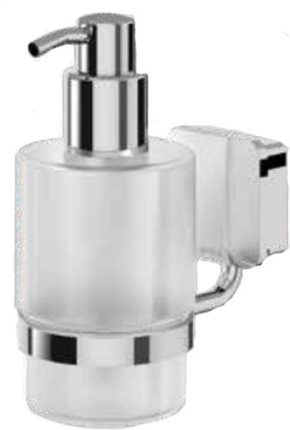 Geesa Zeepdispenser Topaz Minimalistisch Glas 200ML Chroom