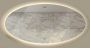 Gliss Design Gliss Badkamerspiegel Oval | met LED Verlichting Met Spiegelverwarming (Alle Maten) - Thumbnail 2