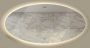Gliss Design Gliss Badkamerspiegel Oval | met LED Verlichting Met Spiegelverwarming (Alle Maten) - Thumbnail 4