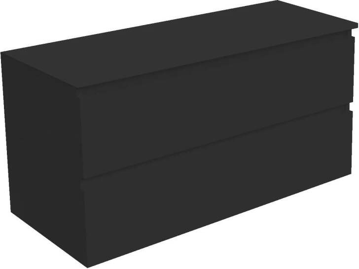 Gliss design | Paris | 100cm | Onderkast | Mat Zwart