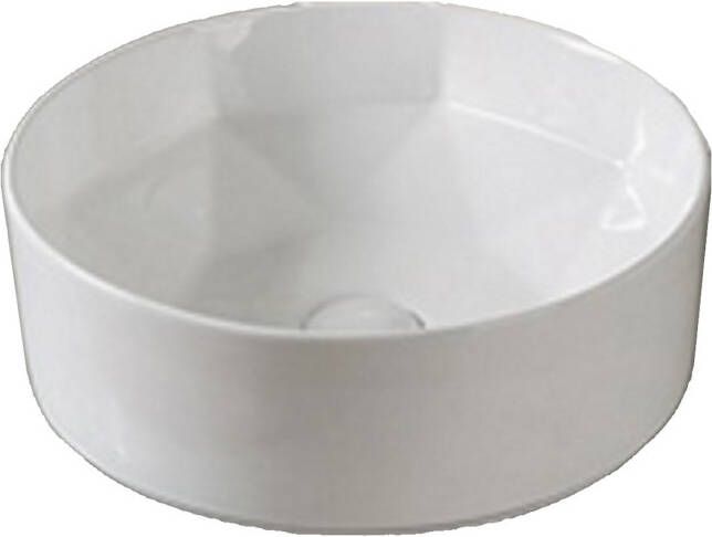 Gliss Design Waskom Gliss Dorus Keramisch Hoogglans Wit