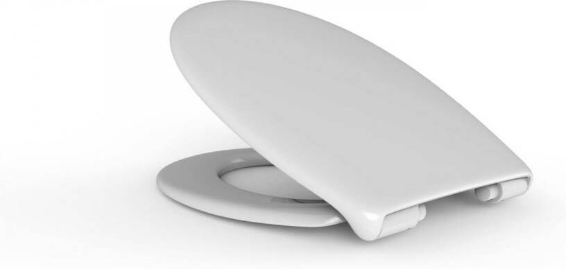 Go by Van Marcke Toilet Zitting Van Marcke Haro Perca Softclose Take-off Thermoplast Wit
