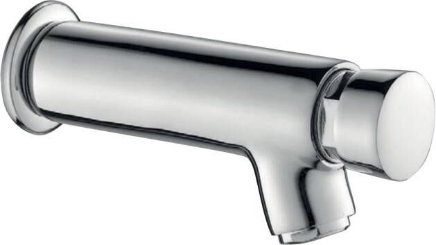 GO by Van Marcke Lock koudwaterkraan zelfsluitend wandmodel keramische schijven GS-1110