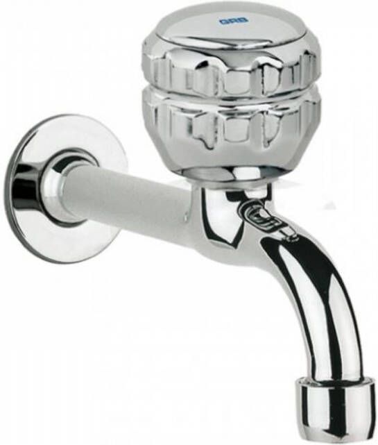 GRB Inbouw Keukenkraan Kitchen 17 cm Koudwaterkraan Messing Chroom