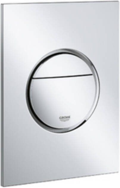 Grohe Bedieningsplaat Nova Cosmopolitan S WC DF 13x17 2 cm Chroom