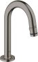GROHE Universal Toiletkraan stroom-stop mousseur 113mm C-uitloop 199mm hoogte G1 2" hard graphite geborsteld - Thumbnail 2