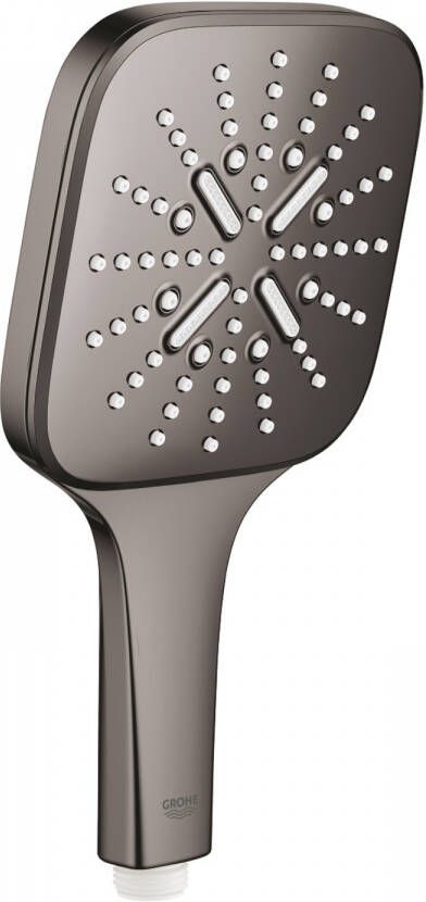 Grohe Handdouche Rainshower SmartActive 130 Cube 13 cm Hard Graphite Geborsteld 26582al0 Hard Graphite Geborsteld - Foto 3