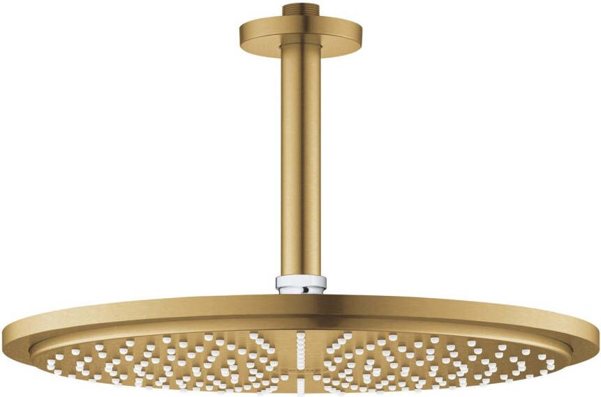 Grohe Rainshower Cosmopolitan 310 Hoofddouche 31cm 1 straalsoort plafondarm 14.2cm geborsteld cool sunrise 26067gn0