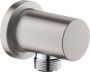 GROHE Rainshower wand aansluitbocht buitendraad met een ronde rozet beveiligd tegen terugstroming supersteel 27057DC0 - Thumbnail 2