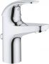 Grohe Start Curve waterbesparende wastafelkraan S-size met afvoerplug m. 28mm ES cartouche chroom 23765000 - Thumbnail 4