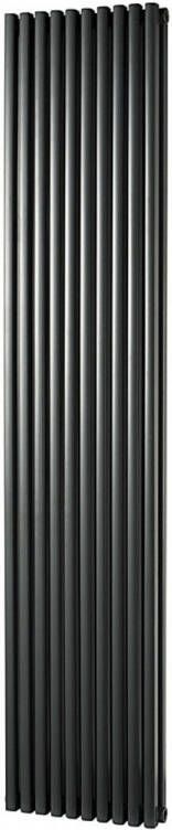 Haceka Designradiator Mojave Adoria 38x184 cm Antraciet 6-Punts Aansluiting (1377 Watt) - Foto 1