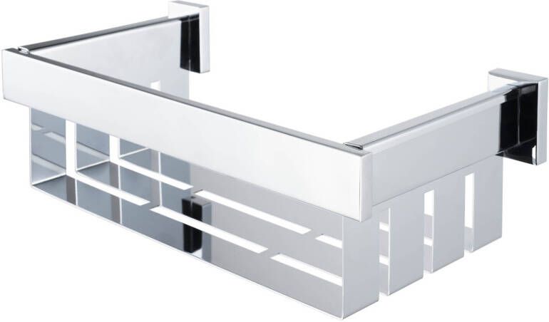 Haceka Tweedekans Edge Flaconhouder 32 8x17x10 9 cm Chroom 04606