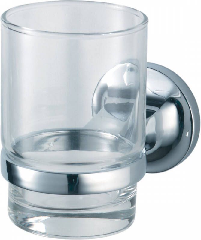 Haceka Aspen enkele bekerhouder chroom