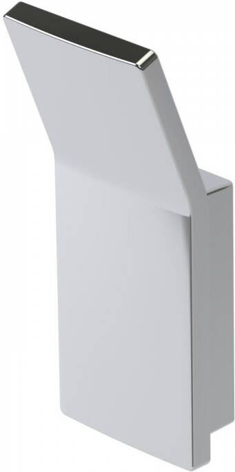 Haceka Handdoekhaak Aline Polished 8 7x3 6 cm Aluminium Glans Zilver