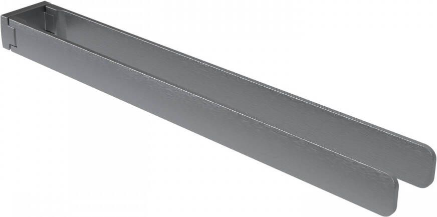 Haceka Aline Handdoekhouder 46cm dubbel draaibaar mat grijs 1208693