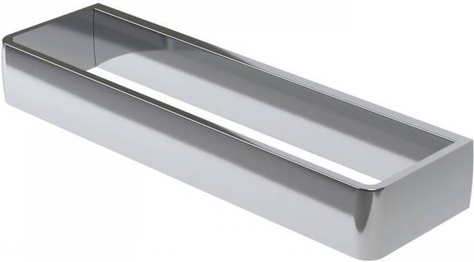 Haceka Handdoekring Aline Polished 25 9x3 5 cm Aluminium Glanzend Zilver